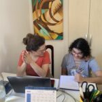 Luisa e Maria Trabalhando 2